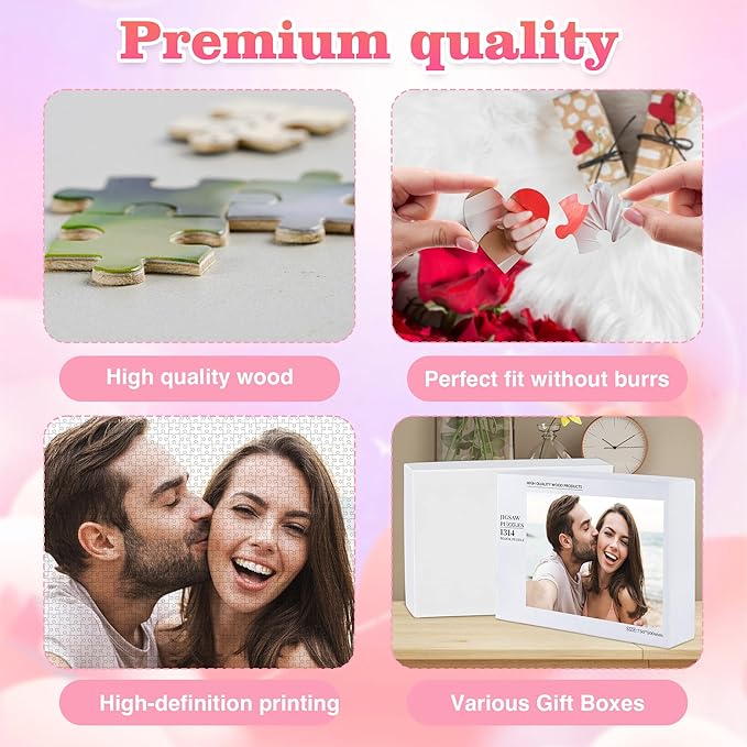 Easycosy Custom Photo Puzzles 1314/520 Pieces - Image 5