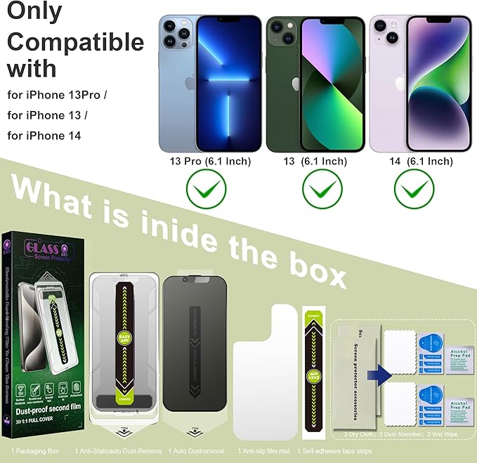 9H Tempered Glass, Anti-Glare, Full Coverage, Anti-Fingerprint, Auto Dust - Image 7
