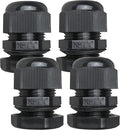 MGI SpeedWare 3/4" NPT Strain Relief Nylon Cord Grip Cable Glands by MGISpeedWare