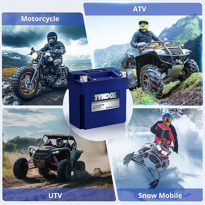 TYKOOL YTX14-BS/YTX14H/GYZ16H High Performance Lithium LiFePO4 Motorcycle - Image 7