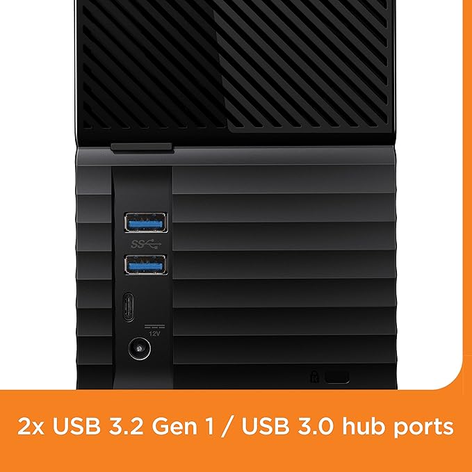 Western Digital 20TB My Book Duo Desktop RAID External Hard Drive HDD, USB 3.1 - Image 5
