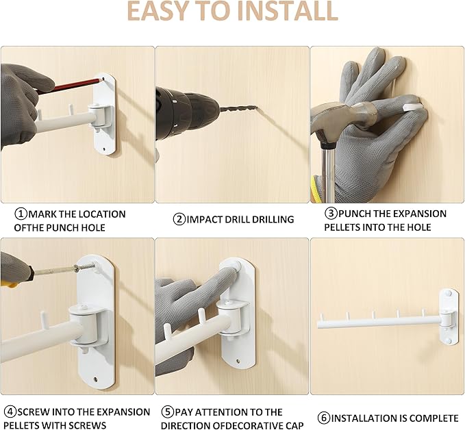 Swing Clothes Hanger Rack - Image 6