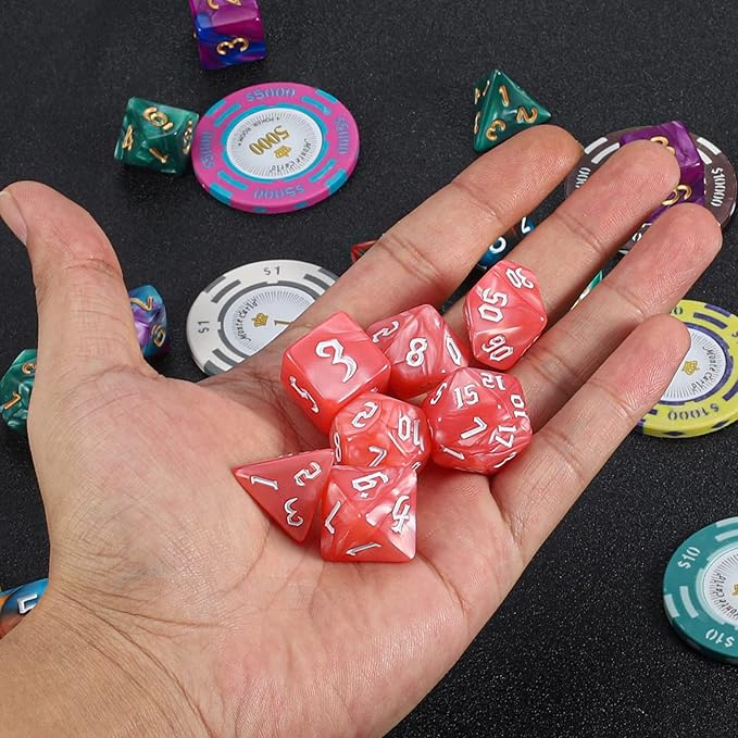 QMAY DND Dice Set -D&D Polyhedral Dice - Image 5