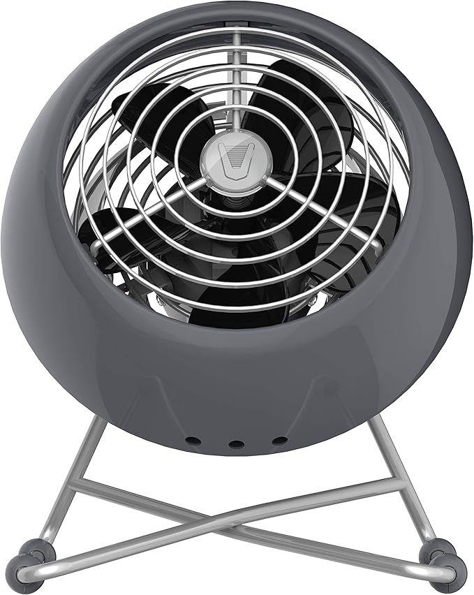 Vornado VFAN™ Mini Modern Vintage Fan, Retro Metal Air Circulator, Fan - Image 7