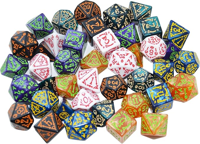 SmartDealsPro Double-Colors Polyhedral Dice Sets - Image 5