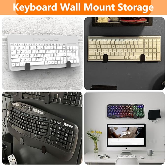 2-in-1 Keyboard Wall Mount - Image 6