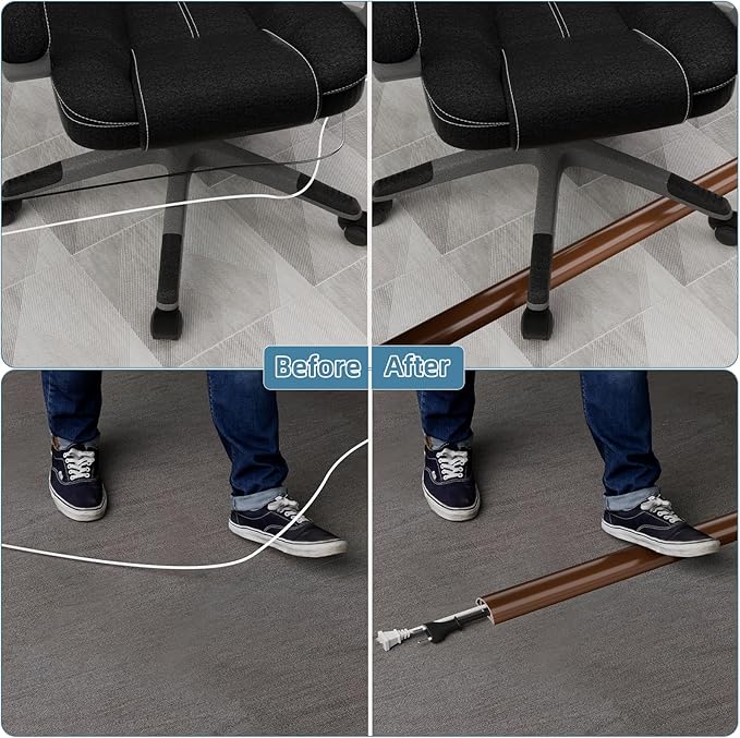 10ft Side Buckle Floor Cord Cover - Image 6