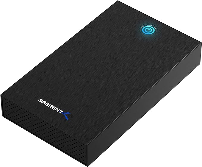 SABRENT USB 3.0 Enclosure for 2.5” & 3.5” SATA HDD/SSD – Tool-Free, LED by SABRENT