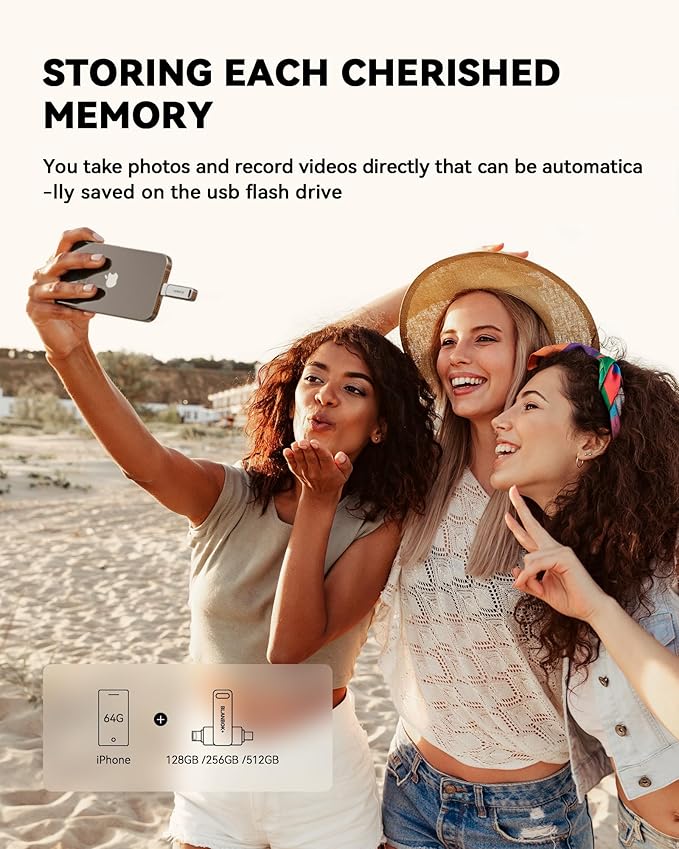 MFi Certified 128GB Flash Drive - Image 3