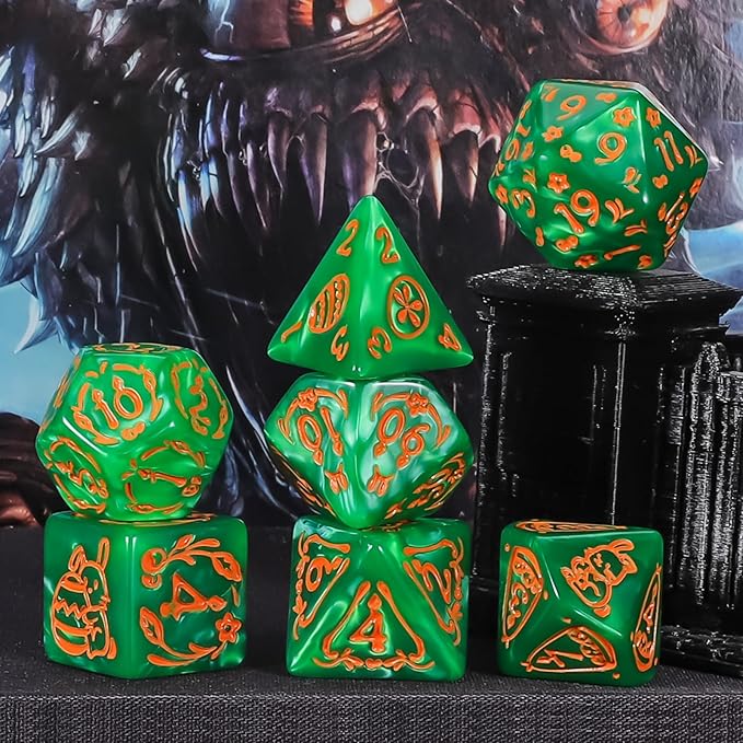 CiaraQ Polyhedral Dice Set, 5 Colors - Image 8
