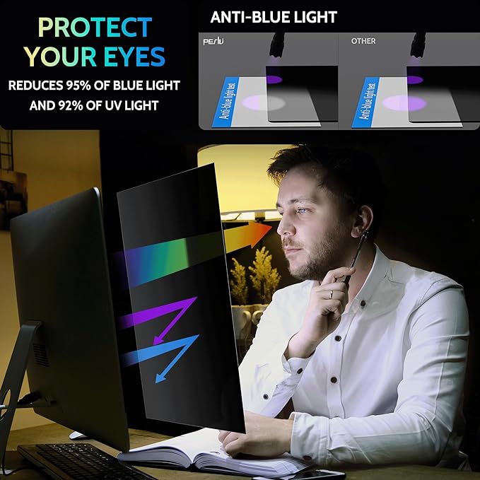 25 Inch Privacy Screen for Computer Monitor 16:9 Aspect Ratio, Eye Protection - Image 5