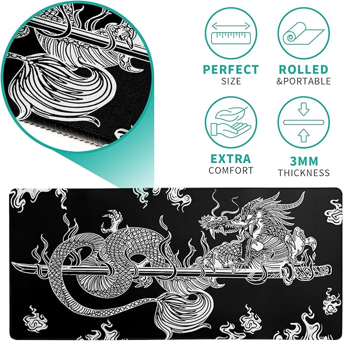 Dragon Gaming Mouse Pad - Image 5