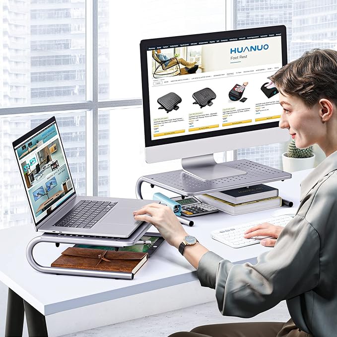 HUANUO Monitor & Laptop Stand - Image 5
