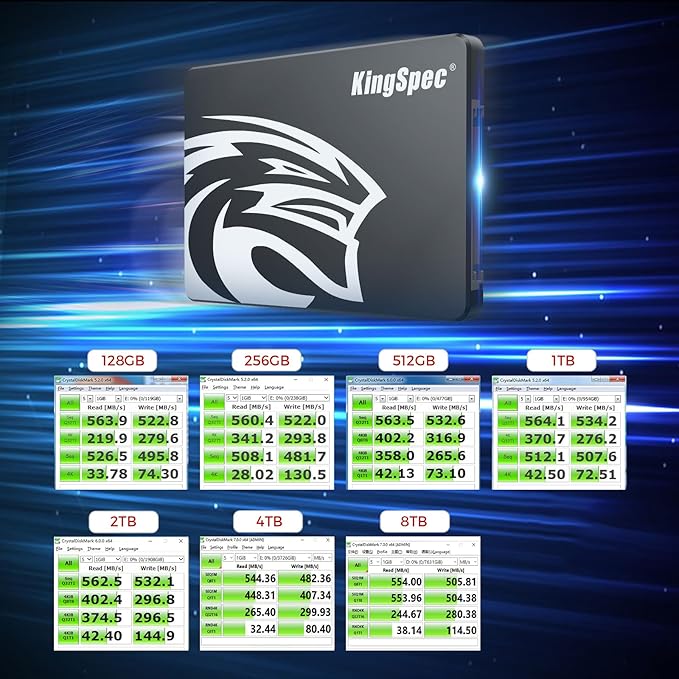 KingSpec 128GB 2.5 SSD SATA III Internal - Image 3