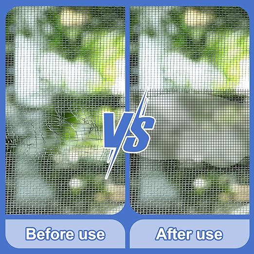 Extra Wide 5 inch x 20 ft Window Screen Tape Mesh Repair Strong Adhesive - Image 4