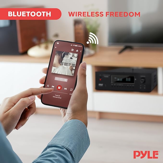 Pyle 1000W Bluetooth Home Theater Receiver - Image 3
