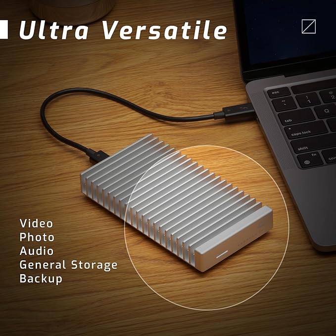 OWC 8TB Express 1M2 40Gb/s Portable NVMe SSD USB4 Ultra Fast External SSD Drive - Image 7