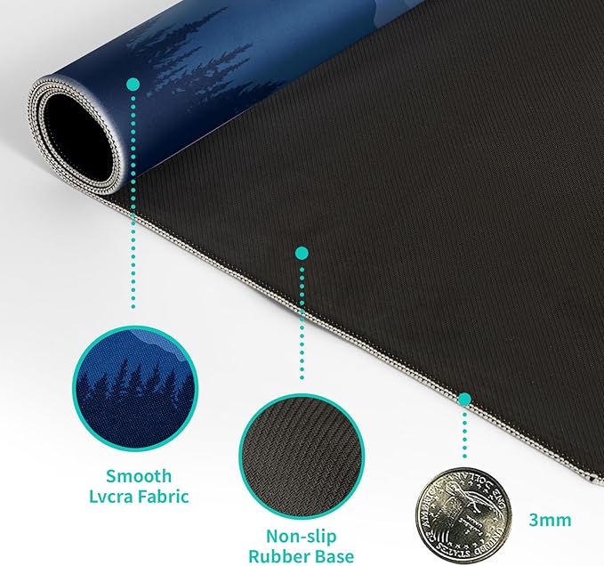 Japanese Mountain Landscape Gaming Mouse Pad Extended Large Mousepad - Image 8