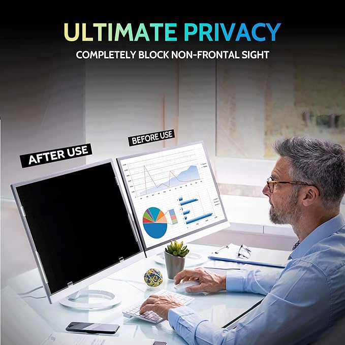 19 Inch Privacy Screen for Computer Monitor 5:4 Aspect Ratio, Eye Protection - Image 3