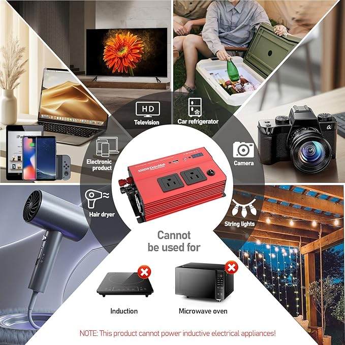 1000 Watt Power Inverters 12v to 110v - Image 7