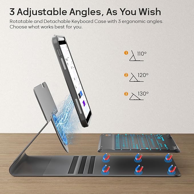 BLUTLOTUS for iPad 11th 10th Generation Case - Image 4