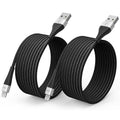 iPhone Charger Cord 6 ft 2Pack, USB A to Lightning Cable Braided Fast Charging by OHBOX