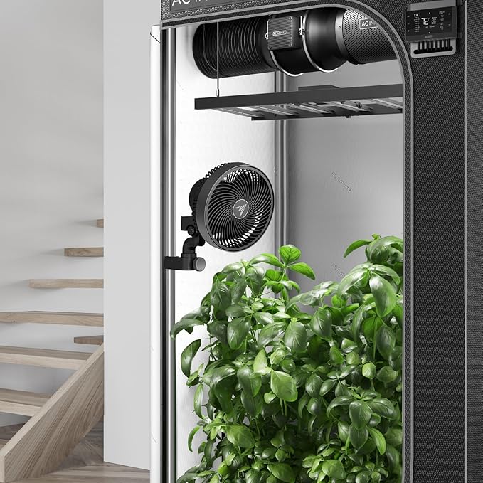 AC Infinity CLOUDRAY S9, Grow Tent Clip Fan 9” - Image 8