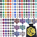 DND Dice Sets 30 x 7 Polyhedral RPG Dice by Amiven