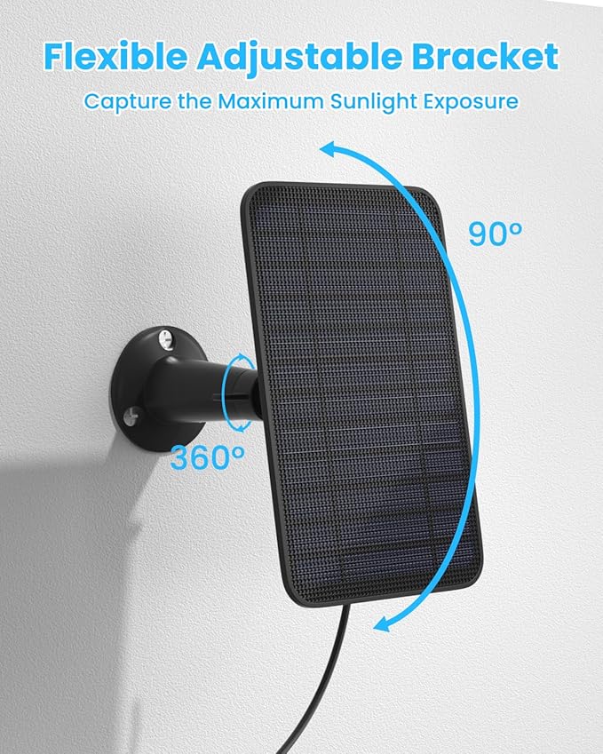 5W Solar Panel Compatible with Blink Outdoor 4/Blink Outdoor XT3 & Blink XT2/XT - Image 6