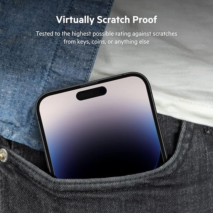 Belkin TemperedGlass iPhone 14 Pro Max Screen Protector - Image 6