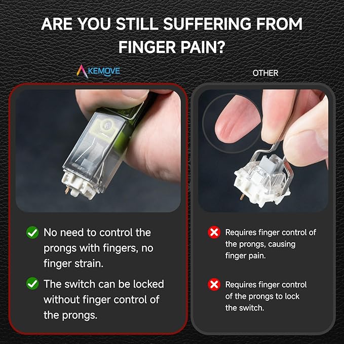 KEMOVE P10 2-in-1 Switch & Keycap Puller - Image 2