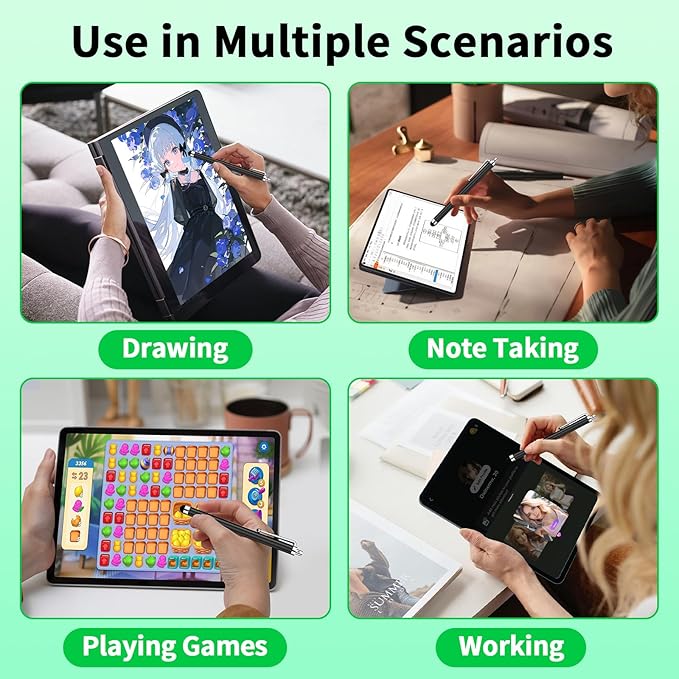 20 Pack Stylus Pen, Stylus Pen for Touchscreen High Precision and Sensitivity - Image 7