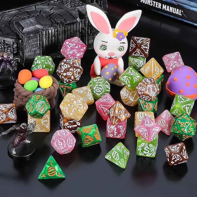 CiaraQ Polyhedral Dice Set, 5 Colors - Image 5
