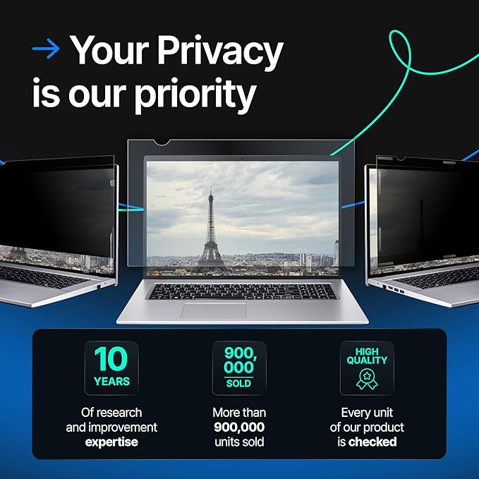VINTEZ 14 Inch 16:10 Privacy Screen - Image 9