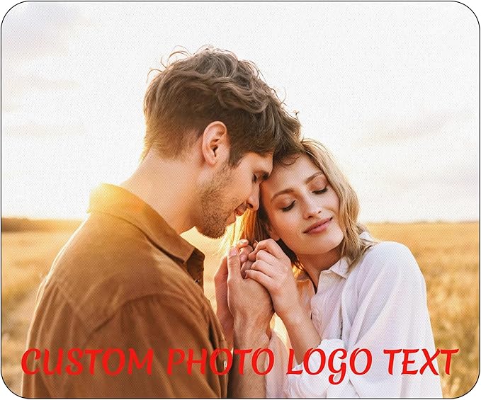 Custom Mouse Pad, Personalized Mouse Pad by PersonalizedphotogiftsforValentinesDayChristmasBirthdayParty