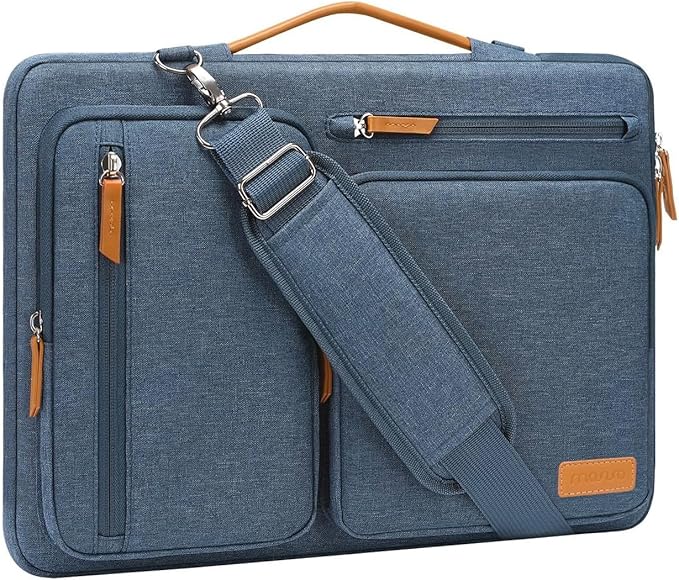 MOSISO 360 Protective Laptop Shoulder Bag, 15-15.6 inch Computer Bags Compatible by MOSISO