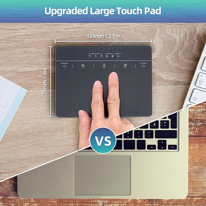 Wired & Wireless Metal Touchpad - Image 4