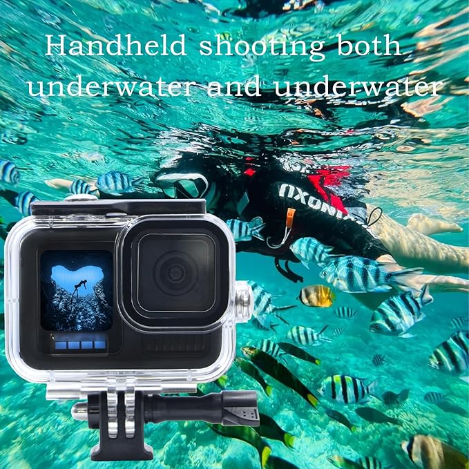Waterproof Case for Go Pro Hero 13/Hero12 /Hero11 /Hero10 /Hero9 Black - Image 2