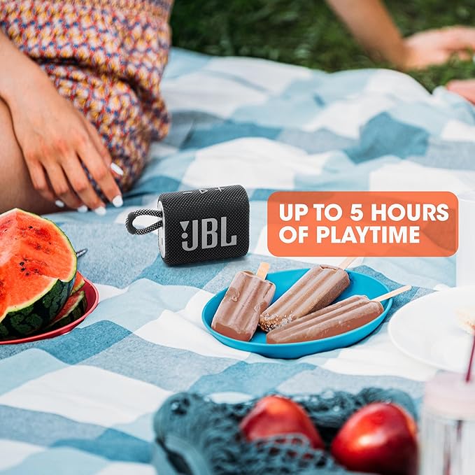 JBL Go 3 - Portable Mini Bluetooth Speaker, big audio and punchy bass, IP67 - Image 5