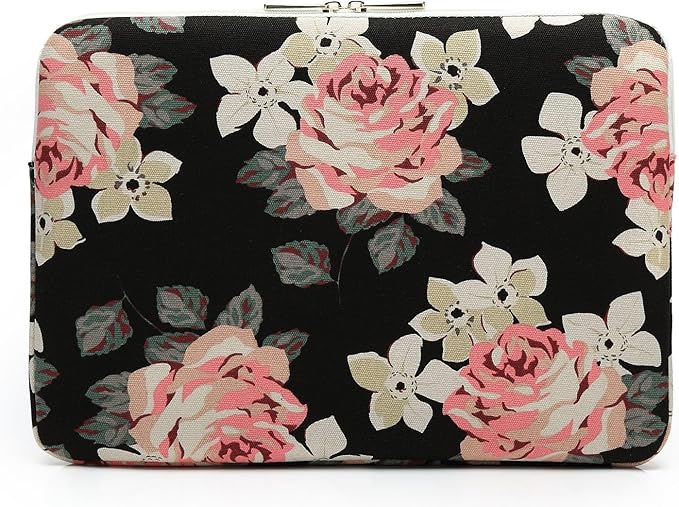 Canvaslove Pink Rose Laptop Sleeve Case Bag - Image 6