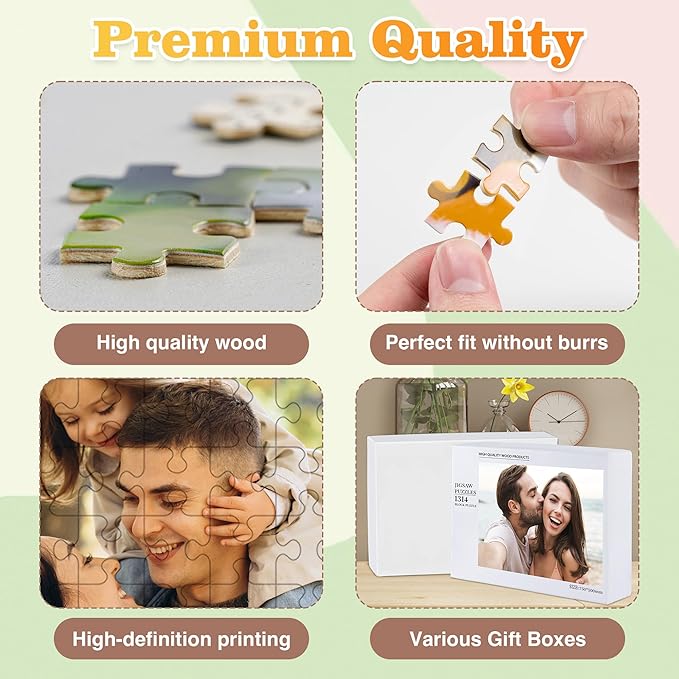 Easycosy Custom Photo Puzzles 35/70/120/300/500/1000 Pieces - Image 4