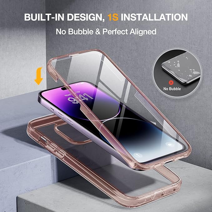 Miracase Glass Series Designed for iPhone 14 Pro Max Case 6.7 Inch, Upgrade - Image 3