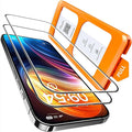 TOCOL for iPhone 16 Screen Protector 9H Hardness Military Grade Shatterproof HD by TOCOL