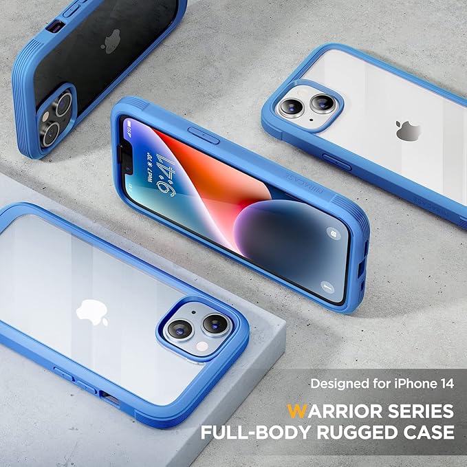 Miracase Glass Series for iPhone 14 Case 6.1 inch, Full-Body Protective Bumper - Image 7