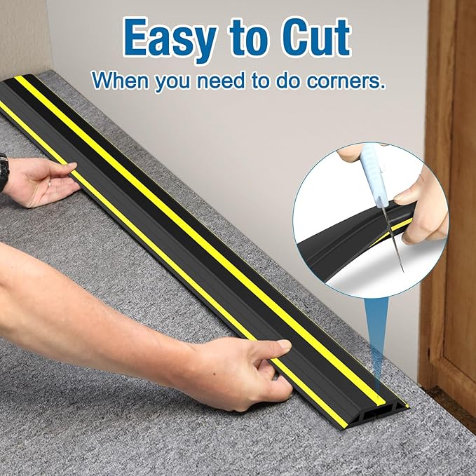 Eapele 6.5ft Cable Protector Cord Cover - Image 4