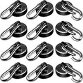 LOVIMAG Strong Magnetic Hooks, 70LBS Magnetic Hooks Heavy Duty Strong Neodymium by LOVIMAG