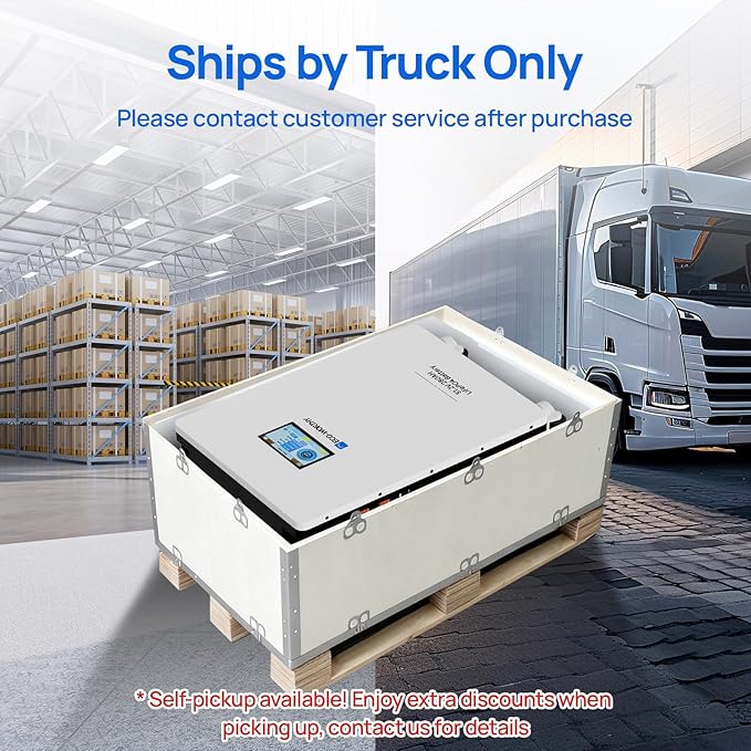 ECO-WORTHY Home Power Station Backup, 48V 280AH LiFePO4 Battery - Image 2