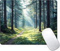 Aesthetic Natural Forest Custom Mouse Pad by IMAYONDIA