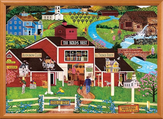 MasterPieces - 500 Piece Jigsaw Puzzle, Large EZ Grip Shapes, The Bird’s Nest - Image 8