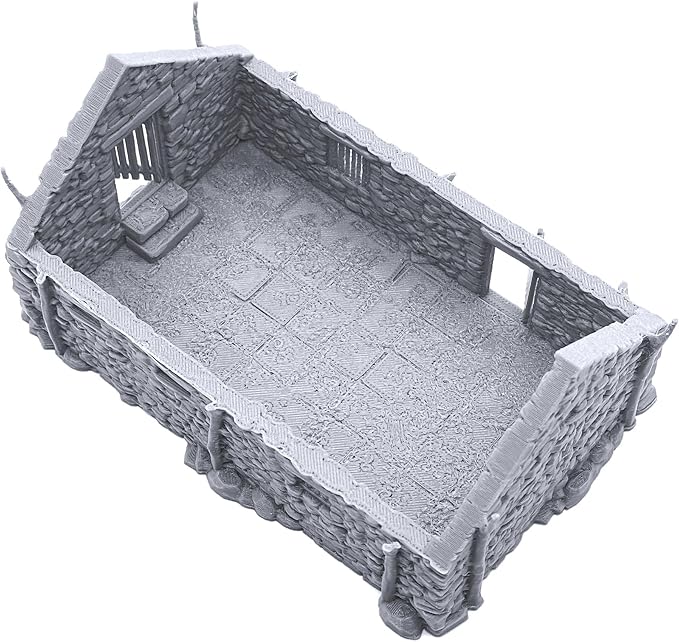EnderToys The Stone Barn by Printable Scenery, 3D Printed Tabletop RPG Scenery - Image 7